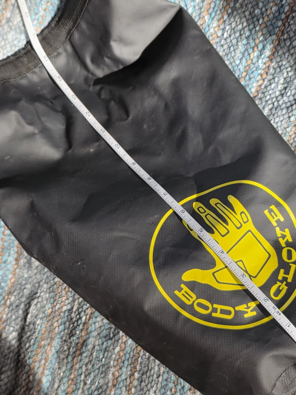 Body Glove Black Dry Bag with Yellow Logo